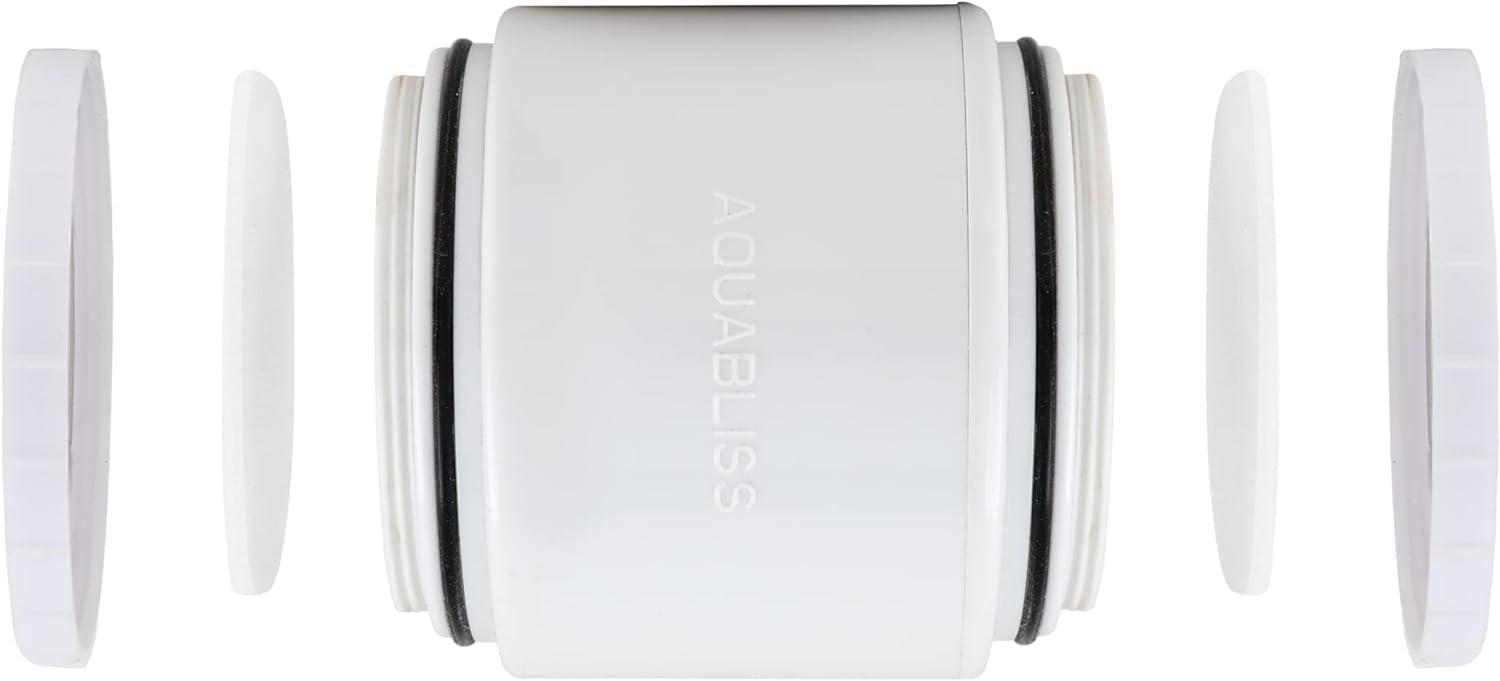 imageAquaBliss HD Revitalizing Shower Filter Replacement Cartridge For SF400 ampamp SF5002x Vitamin C  Minerals for Silky Hair Glowing Skin Strong Nails 1Pack SFC4003 Pack