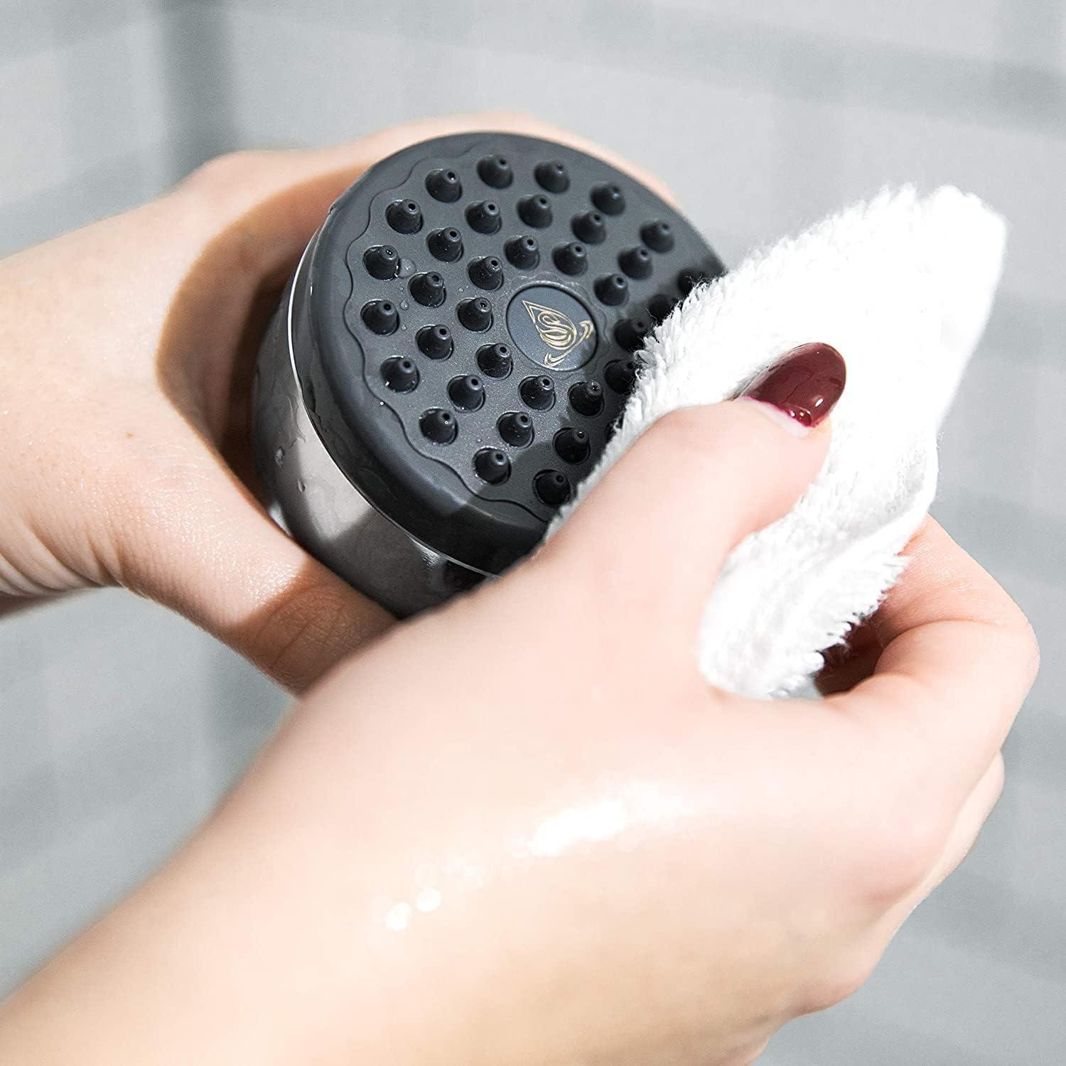 imageAquaBliss TurboSpa 3 Inch High Pressure Shower Head wFlow Restrictor Melts Stress into Bliss at Full Power 42 Nozzle Wide Spray High Flow Showerhead Drenches You Fast No Dry Spots Guaranteed25 GPM
