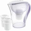 imageAquaBliss Replacement Water Filter Cartridges  XL 2 Times Longer Lasting Purifying Water Filters Deliver Clean Tasting Drinking Water Free from Harmful Disinfectants ampamp Sediment 3Pack ABFWPC3 Count Pack of 1