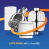 imageAquaBliss SF500 HD High Output Shower Filter With TurboSpa 3 Inch High Pressure Head and SFC500 HD Multi Stage Replacement Cartridge  Sediment Pads