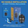 imageAquaBliss High Output Revitalizing Shower Filter  Reduces Dry Itchy Skin Dandruff Eczema and Dramatically Improves The Condition of Your Skin Hair and Nails  Chrome SF100Oil Rubbed Bronze