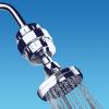 imageAquaBliss High Output Revitalizing Shower Filter  Reduces Dry Itchy Skin Dandruff Eczema and Dramatically Improves The Condition of Your Skin Hair and Nails  Chrome SF100Brushed Nickel