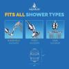 imageAquaBliss High Output Revitalizing Shower Filter  Reduces Dry Itchy Skin Dandruff Eczema and Dramatically Improves The Condition of Your Skin Hair and Nails  Chrome SF100Brushed Nickel