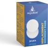 imageAquaBliss Shower Filter Sediment Pads  Protect your Skin ampamp Hair from Rust Dust Sand and other impurities in your water Compatible with SF400 ampamp SF50030Pack