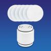 imageAquabliss SFC500 Filter Cartridges ampamp 30pc Pack of Sediment Pads Exclusive Bundle