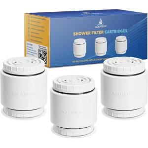 imageAquaBliss HD Revitalizing Shower Filter Replacement Cartridge For SF400 ampamp SF5002x Vitamin C  Minerals for Silky Hair Glowing Skin Strong Nails 1Pack SFC4003 Pack