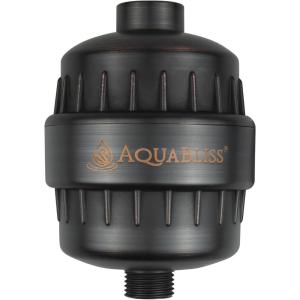 imageAquaBliss High Output Revitalizing Shower Filter  Reduces Dry Itchy Skin Dandruff Eczema and Dramatically Improves The Condition of Your Skin Hair and Nails  Chrome SF100Oil Rubbed Bronze
