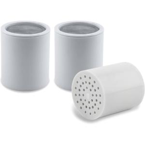imageAquaBliss High Output Shower Filter Replacement Cartridge  Reduces Chemicals ampamp Chlorine Restores pH Balance Glowing Skin Strong Nails ampamp Shimmering Hair  1Pack SFC1003
