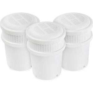 imageAquaBliss Replacement Water Filter Cartridges  XL 2 Times Longer Lasting Purifying Water Filters Deliver Clean Tasting Drinking Water Free from Harmful Disinfectants ampamp Sediment 3Pack ABFWPC3 Count Pack of 1